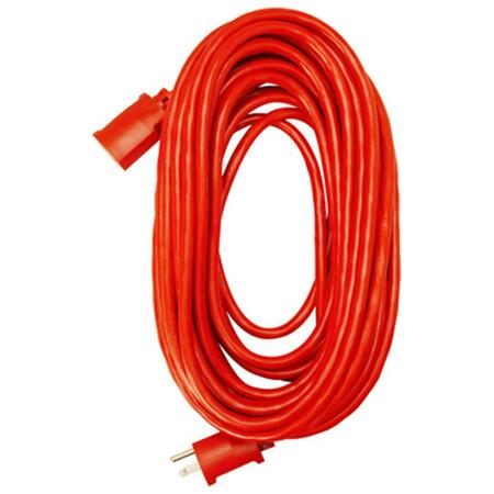 MASTER ELECTRONICS 02407ME 25 ft. Red Round Vinyl Extension Cord 239517